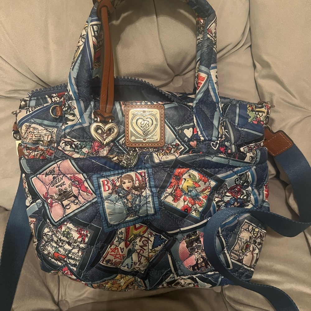 Brighton Multicolor Patchwork Crossbody Bag - image 2